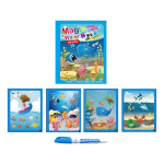 Libro Magico Colorea Con Agua Reutilizable Juguete Niños - Imagen 4