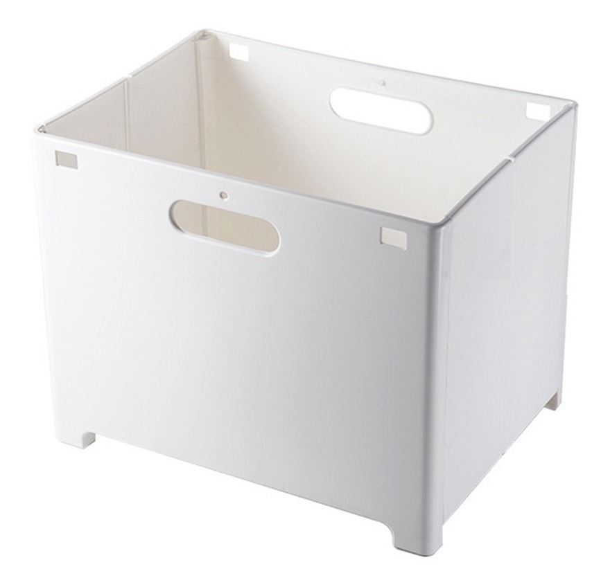 D_889867-MLU51136610893_082022-F.jpg Cesto Ropa Sucia Plegable Para Colgar Pared Baño Caja Grande - Imagen 1