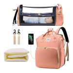 Cuna Bolso Maternal Bebé Cambiador 26lts Calidad Premium - Imagen 10