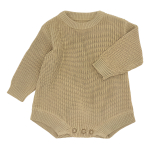 Buzo Body Para Bebe Manga Larga Tejido Cómodo Invierno - Imagen 3