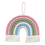 Colgante Para Pared Arcoiris Decoracion Infantil En Algodon - Imagen 6