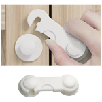 Pack X 2 Traba De Seguridad P/puerta Cajon Heladera Niños - Imagen 2