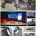 Mouse Pad Fieltro Extra Grande Diseño Decoración Felt - Imagen 7