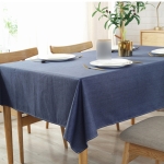 Mantel De Lino Y Algodón Grande 130x250 Para Comedor - Imagen 10