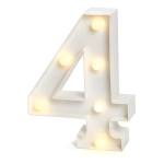 Numeros Luces Led Light Decoración Fiestas, Cumpleaños - Imagen 10