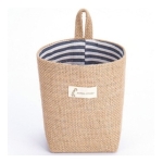 Bolsa Cesto De Tela Lino Para Almacenar Objetos Colgante - Imagen 10