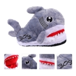 Pantuflas Tiburón Unisex Pantuflas De Animales Invierno - Imagen 2