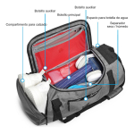 Bolso Deportivo Mochila P/gym Futbol Gran Capacidad - Imagen 8