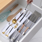 Organizador Cubiertos Cubiertero Para Cajon Cocina Excelente - Imagen 3