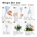 Estaca Para Botella Dispositivo Auto Riego Plantas - Imagen 12