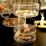 Organizador De Maquillaje Acrílico Giratorio De 5 Niveles - Imagen 8