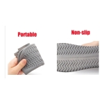Funda Protector Cubre Calzado De Silicona Impermeable L - Imagen 2