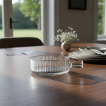 Plato Hondo Estilo Cazuela Copetin Vidrio Con Asa 15cm - Imagen 30