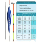 Boyas Set 16 Flotadores Kit Pesca Luminoso Alta Visibilidad - Imagen 7