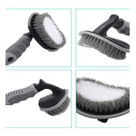 Kit Lavado Secado Auto Paños Mic Esponja Cepillo Guante 12pc - Imagen 5