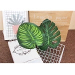 Set X10 Hojas Artificiales Flores Plantas 45x25cm - Imagen 5
