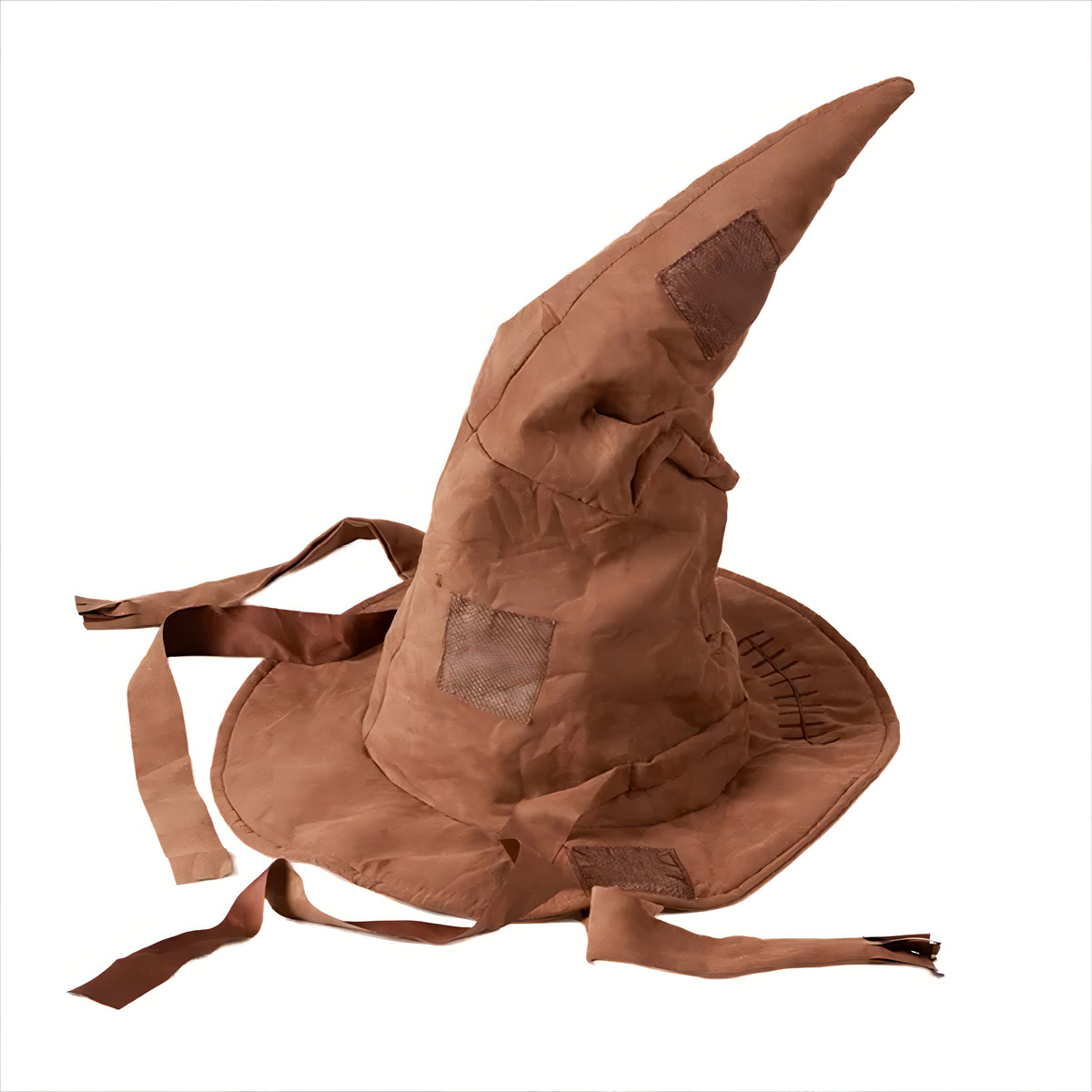 D_905911-MLU78940125365_092024-F.jpg Sombrero Seleccionador Disfraz Brujo Accesorio 40cm Color Marrón - Imagen 1
