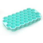 Hielera Cubetera 37 Hielos Gourmet Molde Silicona Con Tapa - Imagen 19