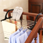 Rack Perchero Interior Exterior Para Secado Ropa Ajustable - Imagen 5
