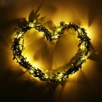 Guia Led Decorativa Con Luz Hojitas Planta Deco Home 5 Metro - Imagen 3