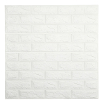 Revestimientos Adhesivo Panel 3d Simil Ladrillo Blanco 0.8mm - Imagen 14