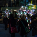 Globo Gigante Con Luces Led Colores Cotillon Aire O Helio - Imagen 4