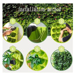 Maceta Para Pared Apilable Y Amurable Jardin Vertical Doble - Imagen 6