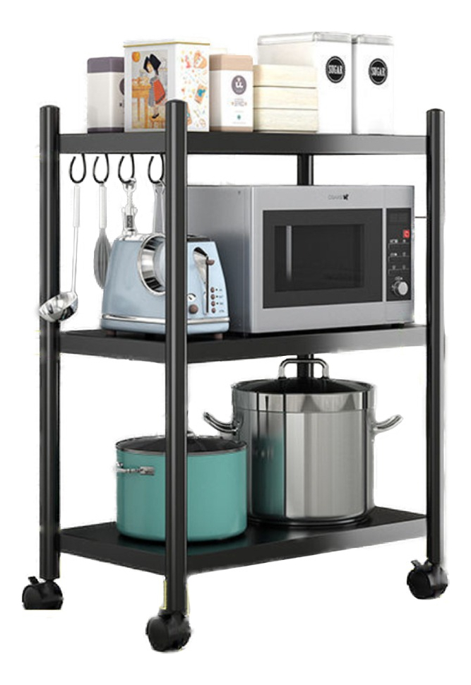 D_910630-MLU72620475823_112023-F.jpg Rack Organizador Para Almacenamiento Cocina Baños 3 Estantes - Imagen 1