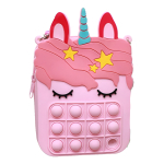 Mini Bolso Infantil Cartera Bandolera Popit Diseño Unicornio - Imagen 2