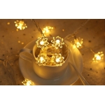 Guirnalda Guía De Luces Decoración Diseño Flores Margaritas - Imagen 6