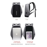 Mochila Antirrobo Para Laptop Notebook Impermeable - Imagen 3