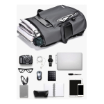 Mochila Unisex Laptop 15.6 Anti Robo Con Entrada Usb - Imagen 9