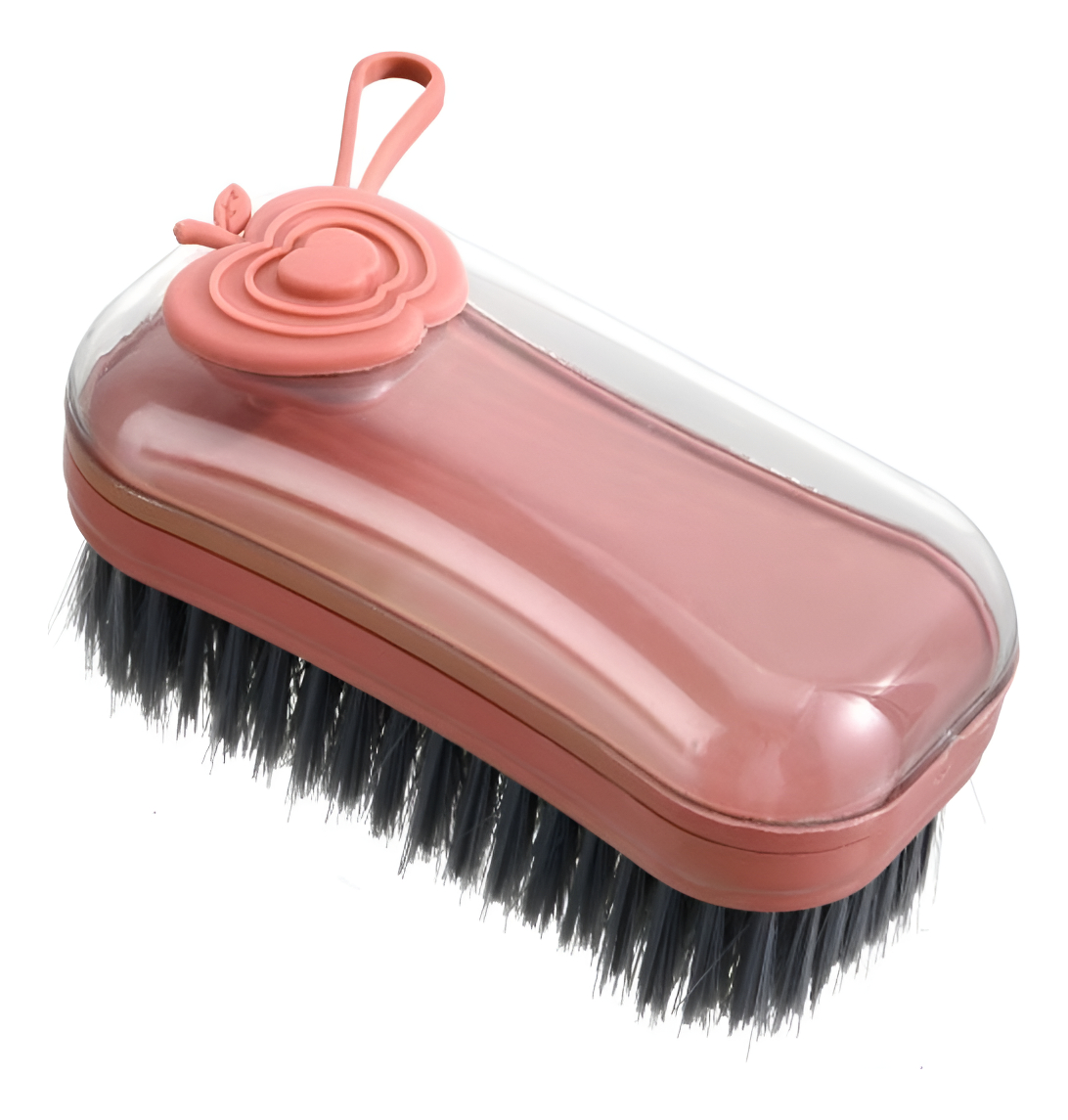 D_912847-MLU92605712941_092025-F.jpg Cepillo Dispensador Jabon Limpieza Calzado Ropa Baño Cocina - Imagen 1