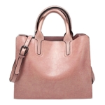 Bolso Cartera Mujer Vintage Simple Elegante Gran Capacidad - Imagen 9