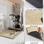 Alfombrilla Absorbente Seca Platos Vasos Diseño 30cm X 40cm - Imagen 14