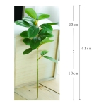 Ramo Planta Artificial Para Decorar 41cm De Largo - Imagen 5