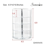 Organizador De Maquillaje Acrílico Giratorio De 5 Niveles - Imagen 4