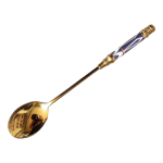 Cucharitas Metal Y Cerámica Café Té Copetín Decorativas - Imagen 6