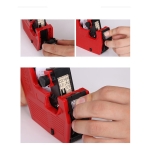 Etiquetadora Rotuladora Manual + Almohadilla Y 11 Rollos - Imagen 7