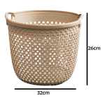 Cesto Canasto Ropa Sucia Organizador Anti Musgo - Imagen 12