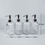 Dispensador De Jabon De Vidrio A Presion Gran Calidad - Imagen 11