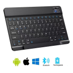Teclado Ultra Delgado Bluetooth Recargable Window Ios Andoid - Imagen 7