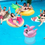 Hielera Conservadora Flotante Para Piscina Flamengo Moda - Imagen 4