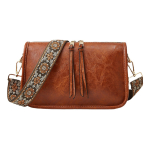 Bandolera Dama Cartera Bolso Minimalista Cuero Pu Para Mujer - Imagen 8