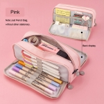 Cartuchera Organizadora Gran Capacidad 3 Cierres Mayoristas Uruguay - Imagen 3