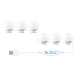 Luces Led Usb Para Espejo Maquillaje Kit X6