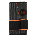 Muñequera Deporte Tendinitis Vendas Soporte Muñeca Color Negro Y Narnja - Imagen 4