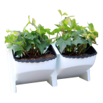 Maceta Para Pared Apilable Y Amurable Jardin Vertical Doble - Imagen 8