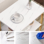 Mesa De Centro Para Estar Dormitorio Textura Mármol Grande - Imagen 7