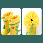 Bota De Lluvia Niño Niña En Pvc Antidelizante Ajustables - Imagen 5